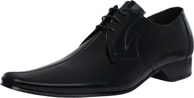 Produktbild von Jeffery West Derby polierte Lederschuhe, Schwarz 41 EU