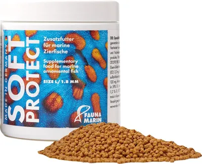 Obrázok produktu pre Fauna Marin Soft Protect M 65 g – krmivo pre ryby