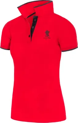 Produktbild von Nebulus Poloshirt SINES Damen, Shirt, Sweatshirt, Polo, F383 - Damen, rot, XL/42
