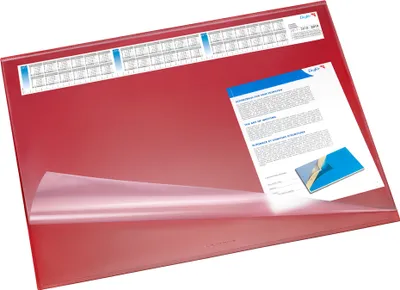 Produktbild von Läufer Schreibunterlage SYNTHOS VSP 400 x 530 mm rot