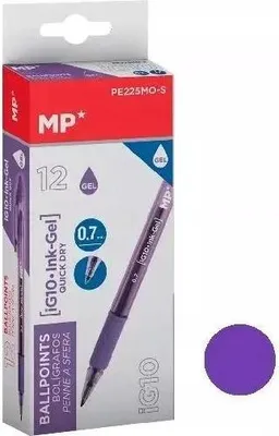 Obrázek produktu pro Gelové pero fialové 12ks