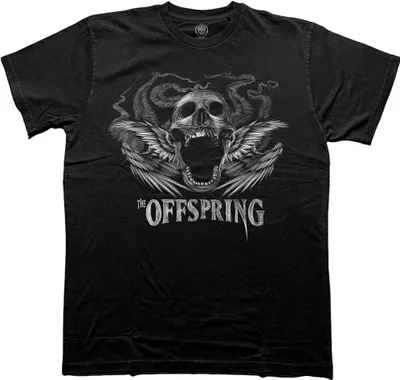 Obrázek produktu pro The Offspring Feathered Winged Skull Black 2XL Tričko