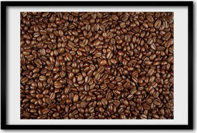 Produktbild von Bild 60x40 MDF-Rahmen, Wandkunst Kaffeebohnen