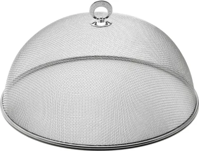 Produktbild von WEIS Insektenhaube Ø 34 cm Fliegenhaube mit Griff Insektenschutz 11528