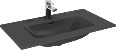 Produktbild von Jungborn Möbelwaschtisch 815 x 460 mm anthrazit matt