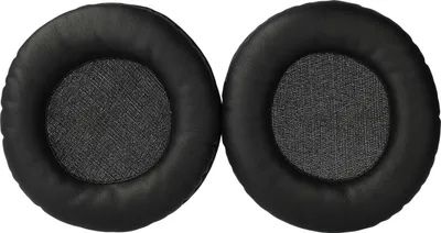 Produktbild von vhbw 2x Ohrpolster kompatibel mit Technics RPDH1200, RP-DH1200 Kopfhörer Headset, Polyurethan / Schaumstoff Schwarz