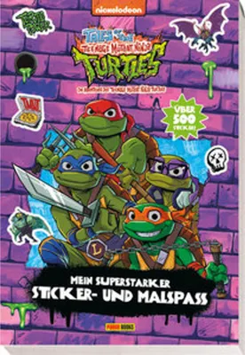 Produktbild von Tales of the Teenage Mutant Ninja Turtles: Mein superstarker Sticker- und Malspaß