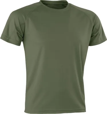 Image de T-shirt unie Impact Aircool RW6120 (3XL) (Militär-Grün)