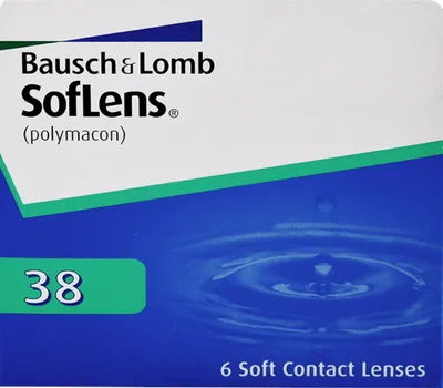 Produktbild von SofLens 38 - 6 monthly lenses - Sph: -4.0, BC: 9.0, D: 14.0