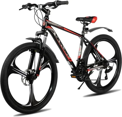 Productafbeelding van Mountainbike - ATB Fiets - Buiten Fietsen - Lichtgewicht Aluminium Frame - 26 Inch - Zwart