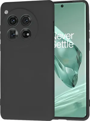 Image de Techsuit Soft Flex Back Cover Housse pour OnePlus 12 - Noir