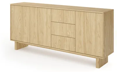 Obrázek produktu pro Komoda, olejovaný dub, 183,3 x 82,6 x 38,1 cm
