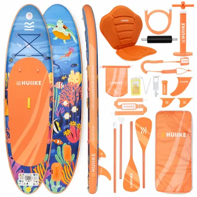 Produktbild von Stand Up Paddling Board Hochwertigem Zubehör - HUIIKE | Sup Board Aufblasbar, Stand Up Paddle Board