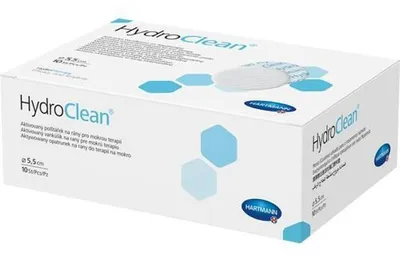 Produktbild von HYDROCLEAN Kompressen 5,5 cm rund steril