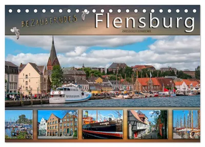 Produktbild von Bezauberndes Flensburg (Tischkalender 2027 DIN A5 quer), CALVENDO Monatskalender