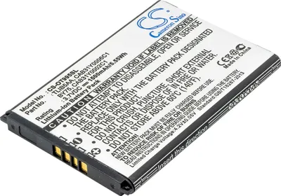 Produktbild von TECHTEK Akku Kompatibel mit [MTC] 968, für [TCL] A860, A968, A998, U980, W989, für [Alcatel] One Touch 993D, One Touch 995, OT-993D, OT-995, OT-995
