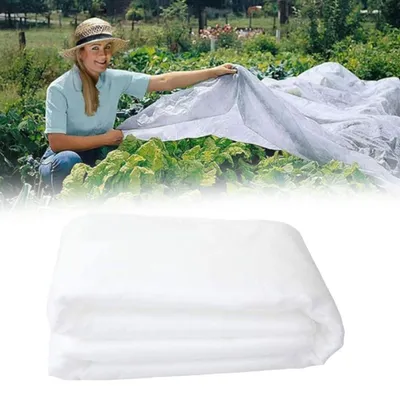Produktbild von Wintervlies für Pflanzen, Frostschutz, 2 x 10 m Wintervlies für Pflanzen, Gartenvlies, frostschützende Pflanzenabdeckung, Pflanzenschutzvlies, Winterschutzvlies, atmungsaktives Gartenvlies, Frostschutz für Pflanzen