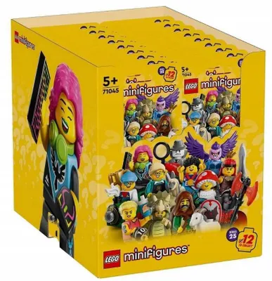 Imagen del producto de 71045 - Minifiguras LEGO - Serie 25 - 36 unidades.