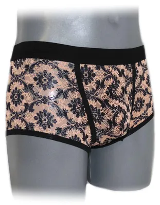 Produktbild von Comfortable fancy lace men boxer shorts