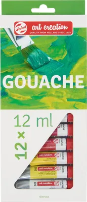 Produktbild von Talens Art Creation 9021612M Set Gouachefarben 12 x 12 ml