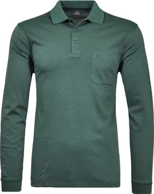 Produktbild von Ragman Poloshirt Langarmshirt mit Polokragen