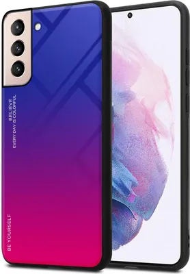 Produktbild von Cadorabo Hülle für Samsung Galaxy S21 PLUS Schutz Hülle in Schwarz Handyhülle TPU Etui Cover Case Tempered Glas