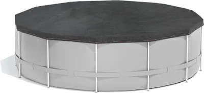 Imagen del producto de Lona de cobertura para piscina, redonda, de 610 cm de diámetro - Para piscinas de 550 cm de diámetro - Protección contra algas