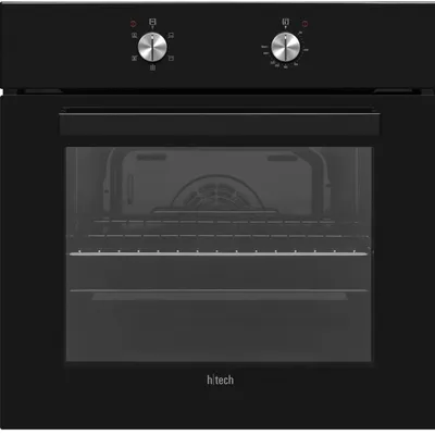 Produktbild von htech Einbaubackofen WB1300 Garraumvolumen 69 Liter Schwarzes Design,