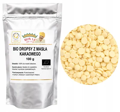 Produktbild von Lebensmittelqualität Kakaobutter 100G Kakaofett natürliche Tropfen zum Backen