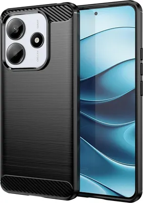 Zdjęcie produktu dla Etui karbonowe do Xiaomi Redmi Note 14 5G ochronne etui na telefon komórkowy TPU etui na telefon komórkowy