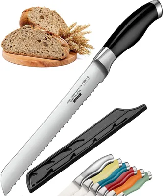 Immagine prodotto di Coltello da cucina - Acciaio inossidabile - Manico ergonomico