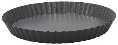 Backform 27 cm, antihaftbeschichtet, Kohlenstoffstahl, grau