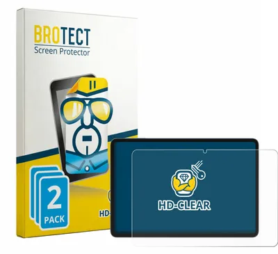 Produktbild von 2x Für Doogee Tab G6 Pro Schutzfolie BROTECT Displayschutz Display Schutz Folie Klar Transparent