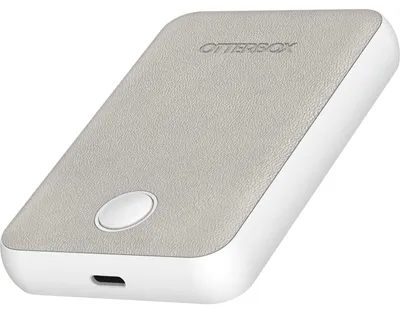 Productafbeelding van OtterBox Draadloze Powerbank - MagSafe 5000 mAh (7,5W) USB-C, wit