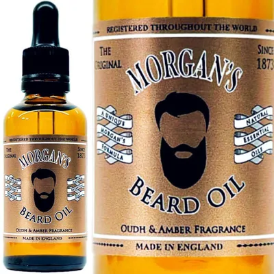 Produktbild von Morgan's - Oudh &Amp; Amber Beard Oil - Bartöl 50 Ml