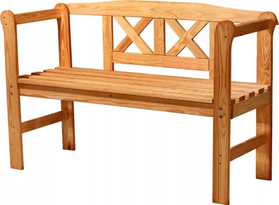 Immagine prodotto di Panca da giardino KADAX, cassapanca da 120x47x81,5 cm in fibra di legno (119 cm/marrone/X)