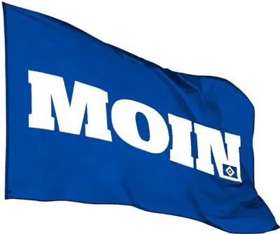 Produktbild von Hamburger SV HSV Hissfahne MOIN ca. 120 x 180 cm