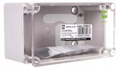 Image de Boîte de dérivation électrique saillie Elektro-Plast 135 x 74 x 72 mm 2705-01
