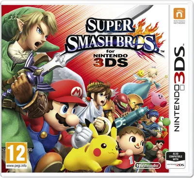 Produktbild von Nintendo Super Smash Bros., 3DS, Nintendo 3DS, Kampf, Namco Bandai Games, Sora Ltd.
