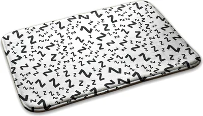 Produktbild von Teppich Kinderteppich Schlafzimmer Modern - 90 cm x 60 cm - Buchstaben Z