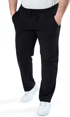Produktbild von Authentic Klein - Jogginghose Herren - aus hochwertigem Baumwollmischgewebe - Gr. 35 - Schwarz