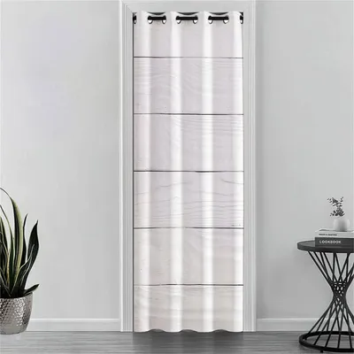 Obrázok produktu pre Záclona s pútkami, čierna, 120x180 cm, biela, termo, záclona na dvere, deliaca clona, zatemňovacia