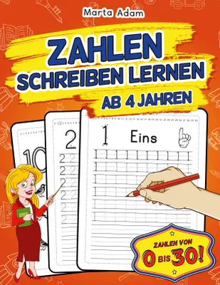 Produktbild von Zahlen Schreiben Lernen Ab 4 Jahren