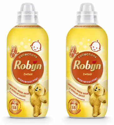 Produktbild von 2 x Robijn Wasverzachter Zwitsal Duft - 765 ml - Vorteilspackung - 2 Stücke