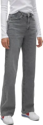 Obrázek produktu pro Vero Moda Tessa Wide Ra206 Džíny s vysokým pasem Šedé 32 / 32 Dámské Šedé 32
