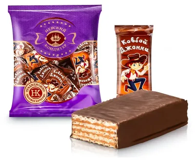Produktbild von Schokokonfekt - Cowboy, Nevskij Konditer, 500 g