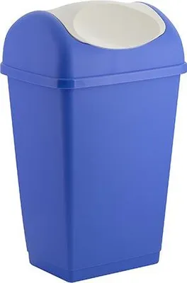 Produktbild von Schwingdeckeleimer, 50 l, blau