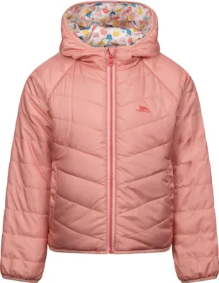 Produktbild von Trespass - "Dessie" Steppjacke für Kinder, wendbar TP7132 (146-152) (Mittelrose)