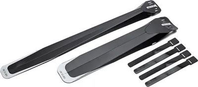 Produktbild von Faltbares Fahrrad-Schutzblech-Set fuer Mountainbike vorne und hinten, Schnellspanner, Fahrradfluegel