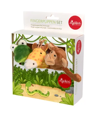 Immagine prodotto di Sigikid Set di marionette da dito della giungla